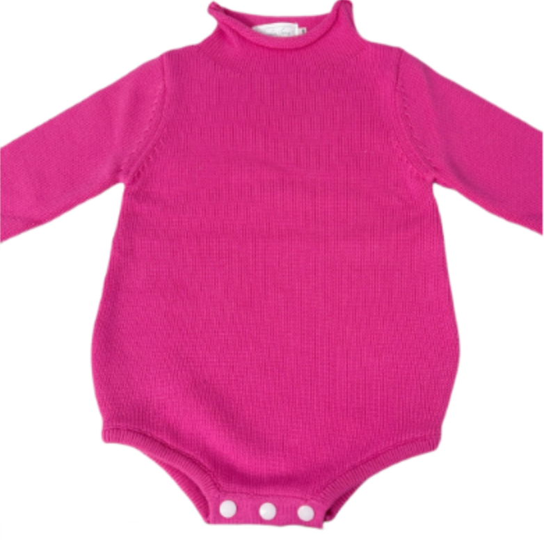 Rollneck Bubble - Hot Pink