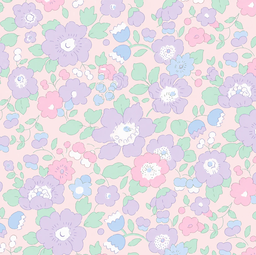 Light Pink Floral Leggings