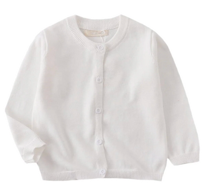 White Campure Cardigan
