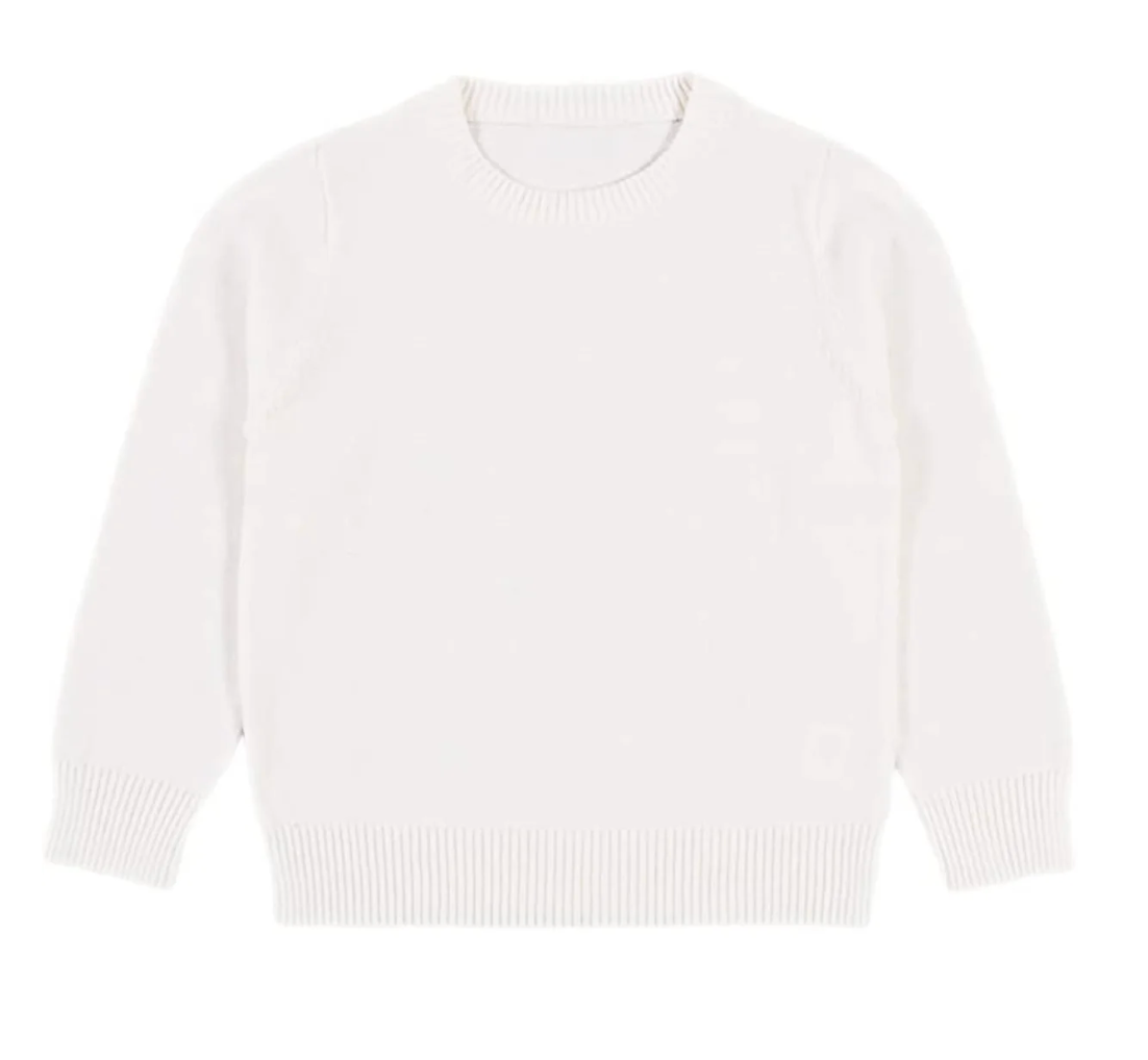 White Campure Sweater