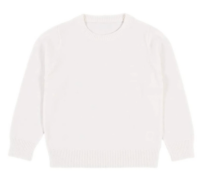White Campure Sweater