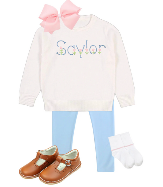 White Campure Sweater
