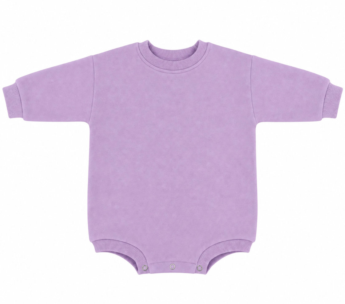 Unisex Sweatshirt Bubble - Light Purple
