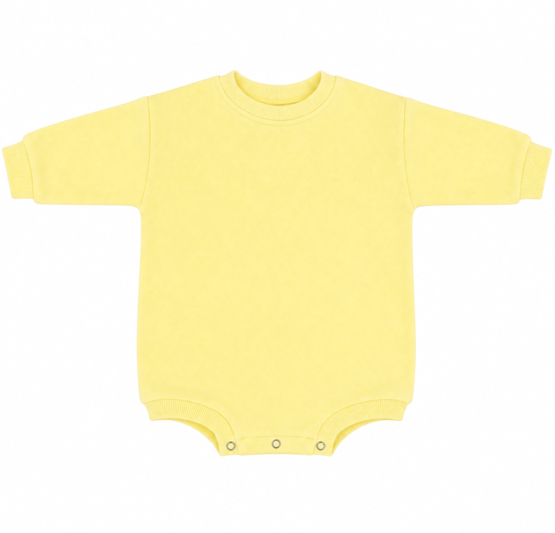 Unisex Sweatshirt Bubble - Yellow