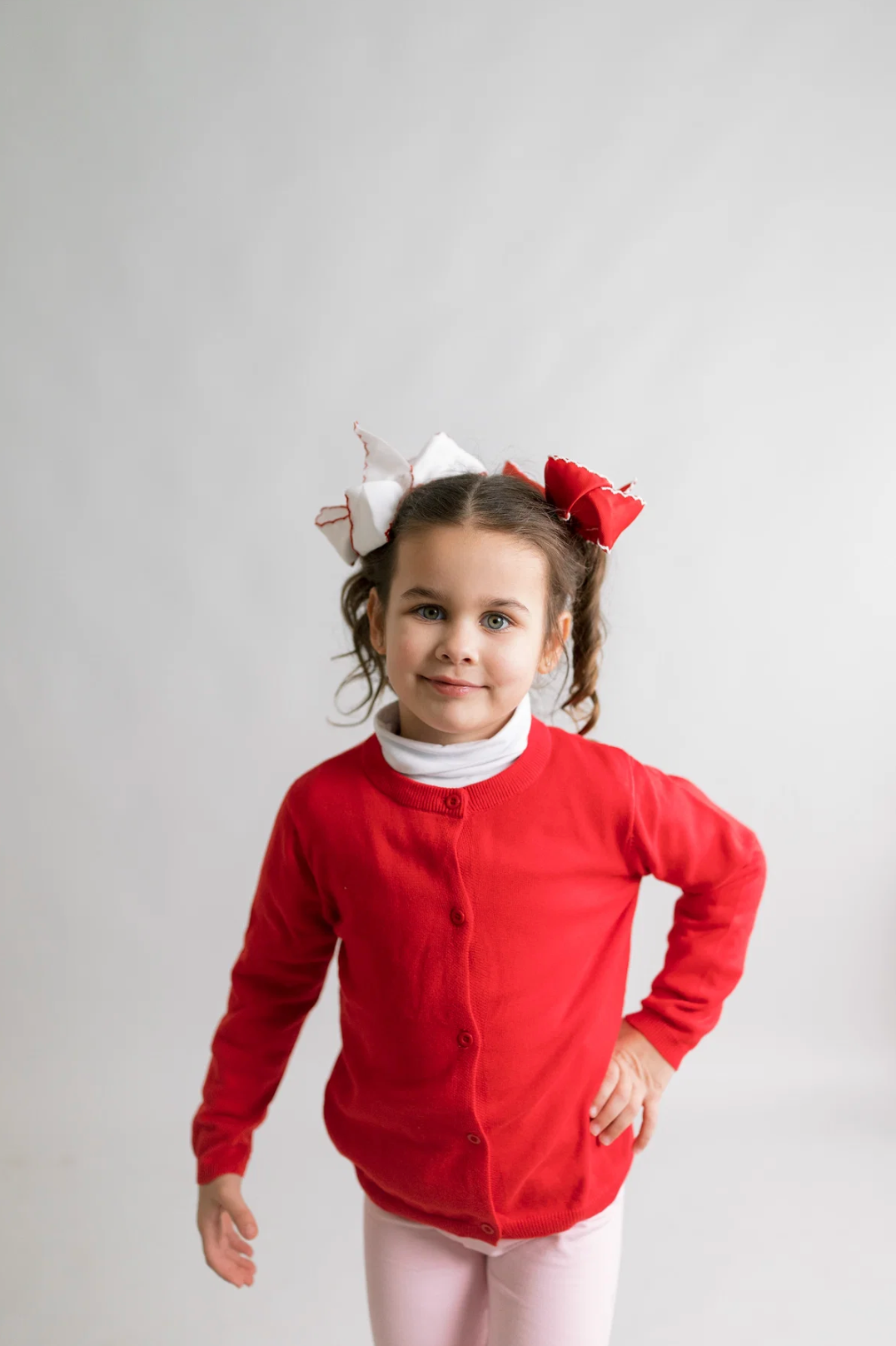 Unisex Red Cardigan