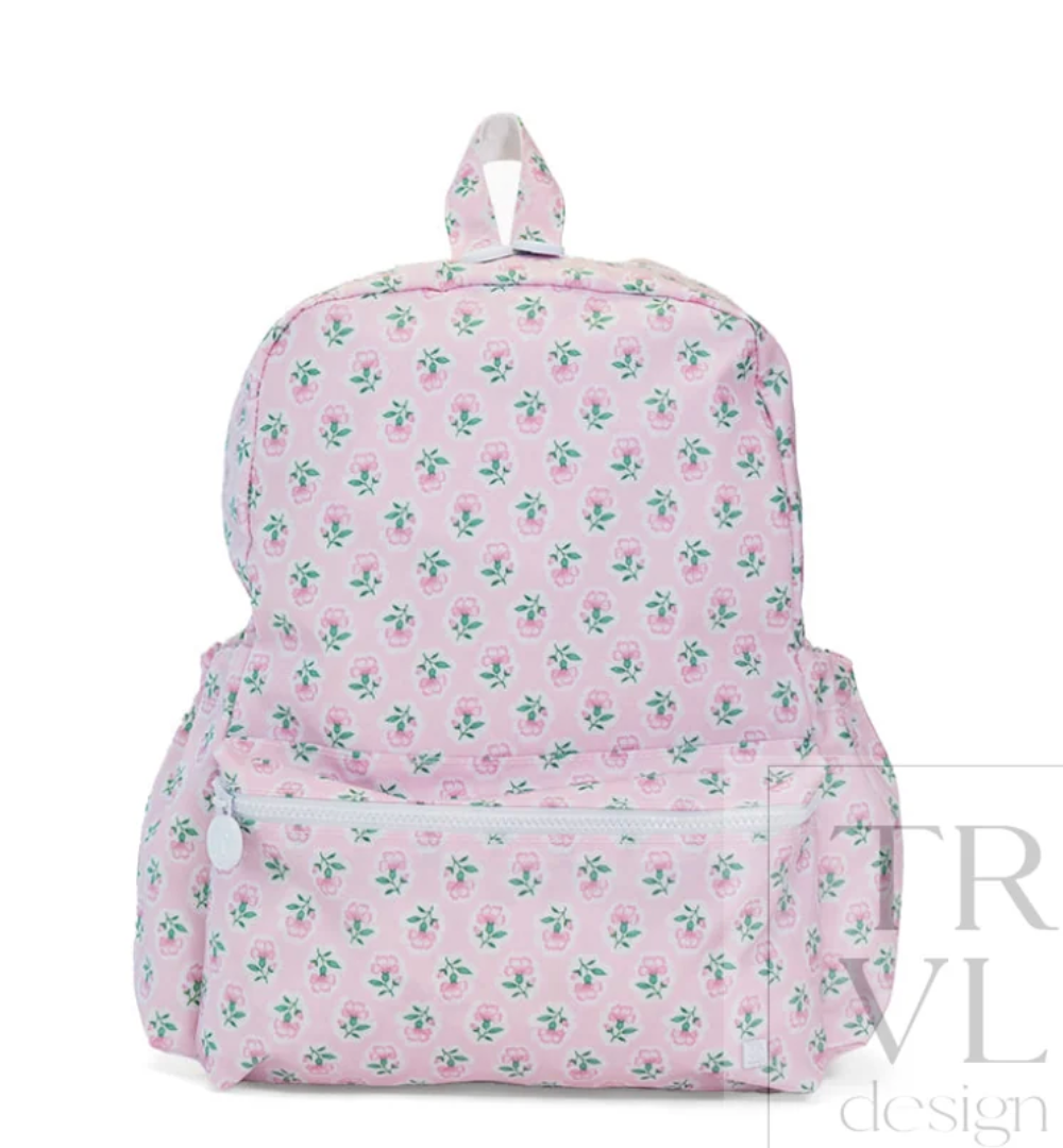 TRVL Design Backpacker - Petite Fleur Pink