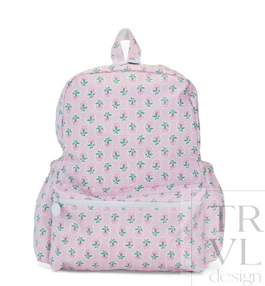 TRVL Design Backpacker - Petite Fleur Pink