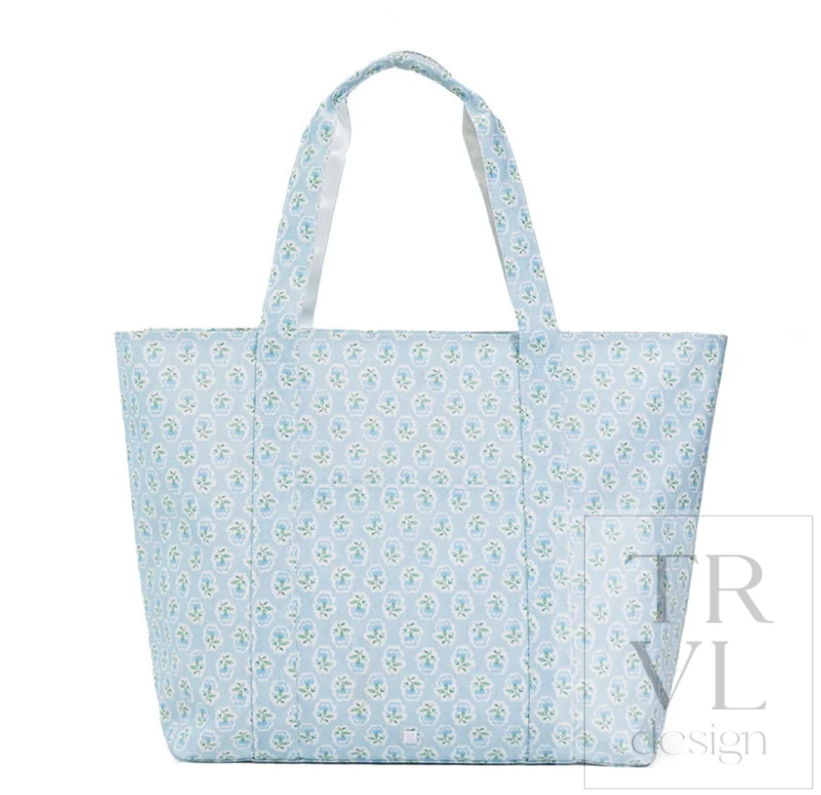 TRVL Design Jumbo Tote - Petite Fleur Blue