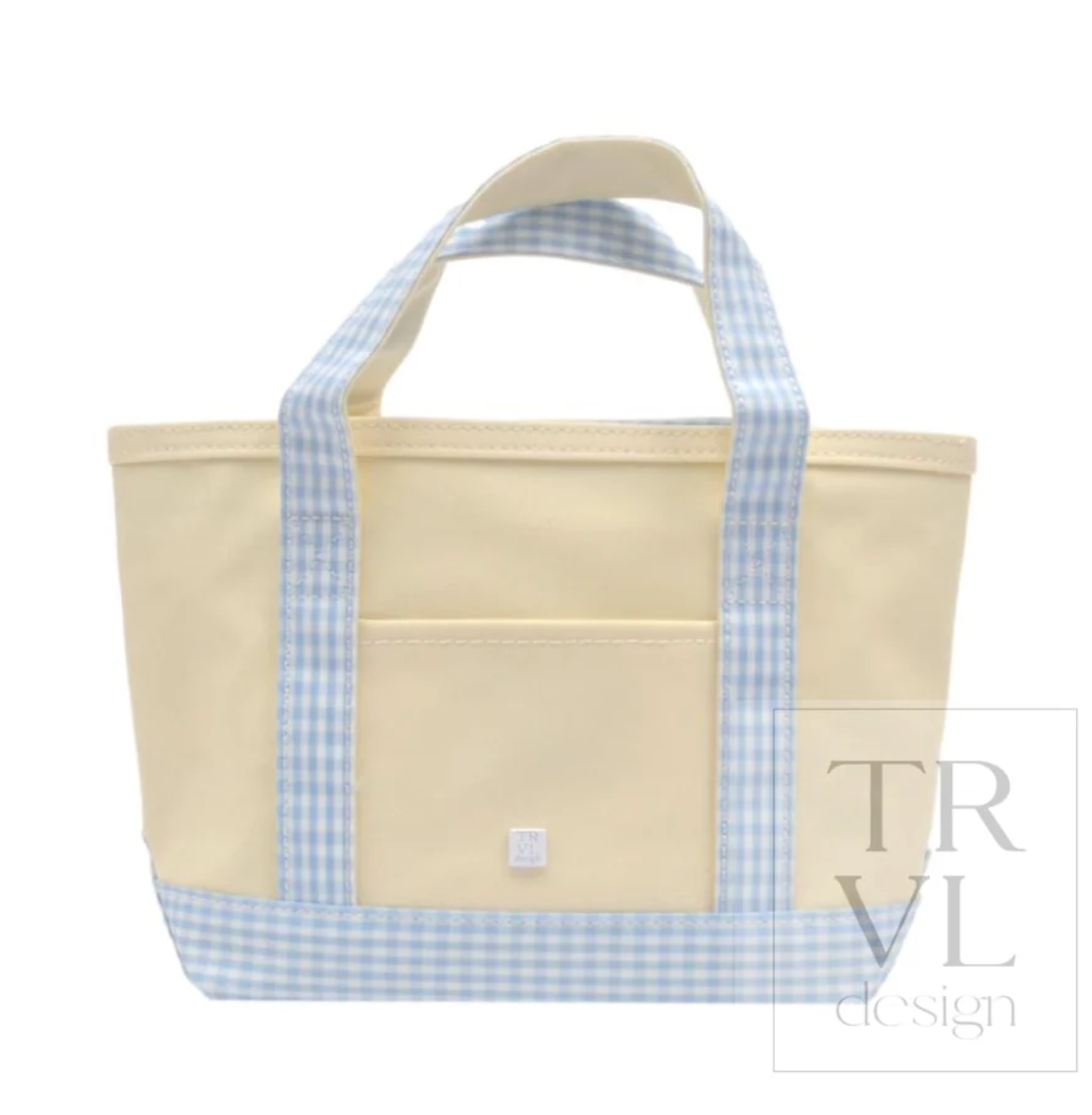 TRVL Design Mini Tote - Gingham Mist