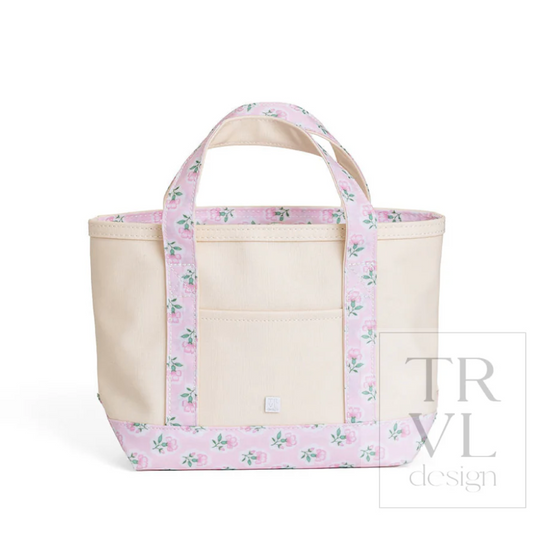 TRVL Design Mini Tote - Petite Fleur Pink