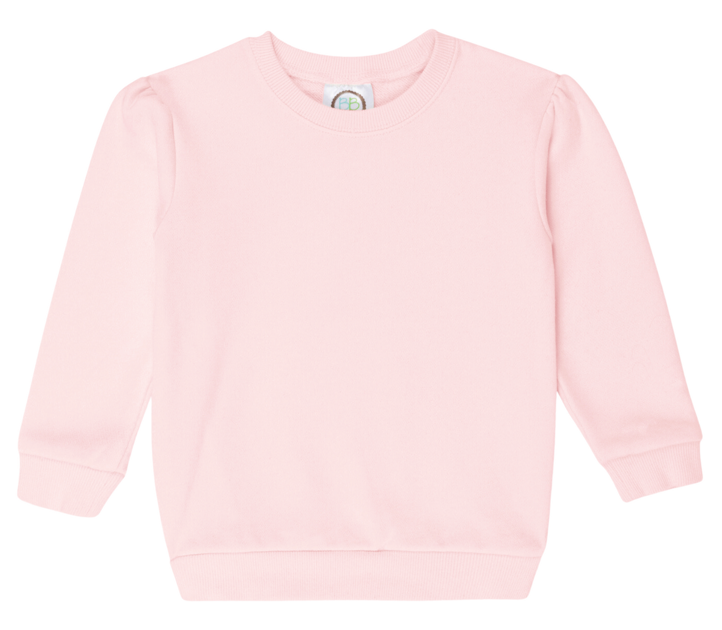 Girl's Puff Sleeve Sweatshirt
