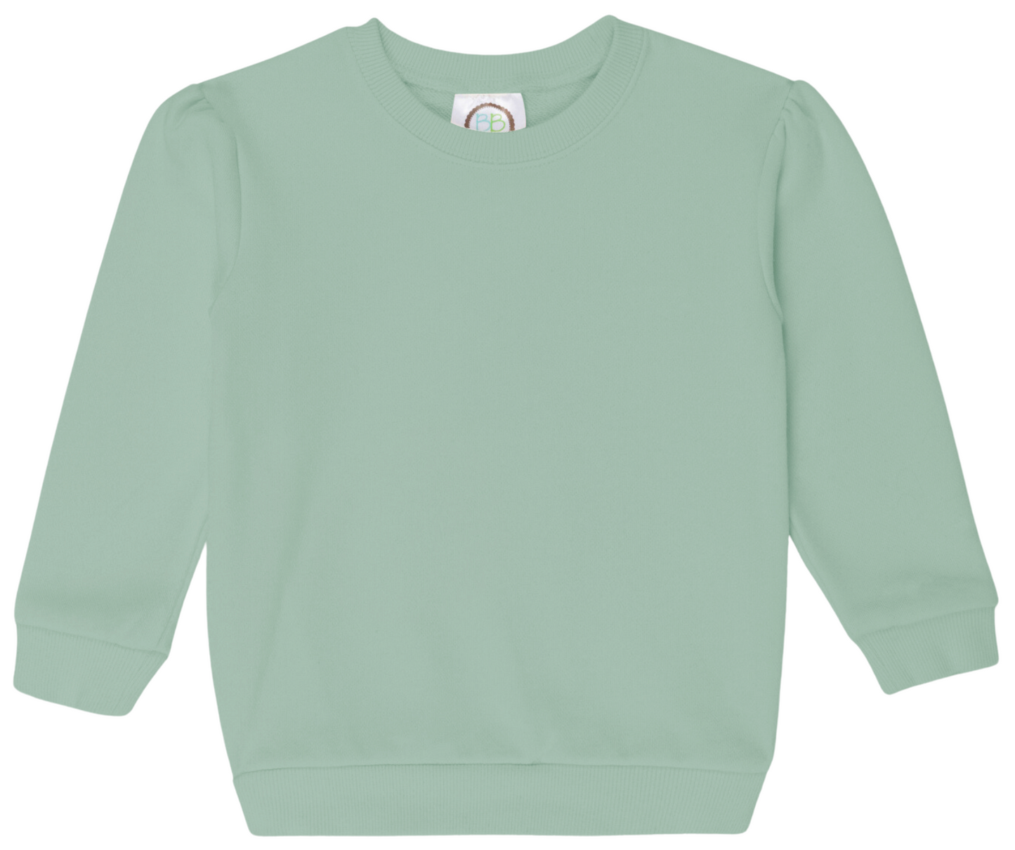 Girl's Puff Sleeve Sweatshirt