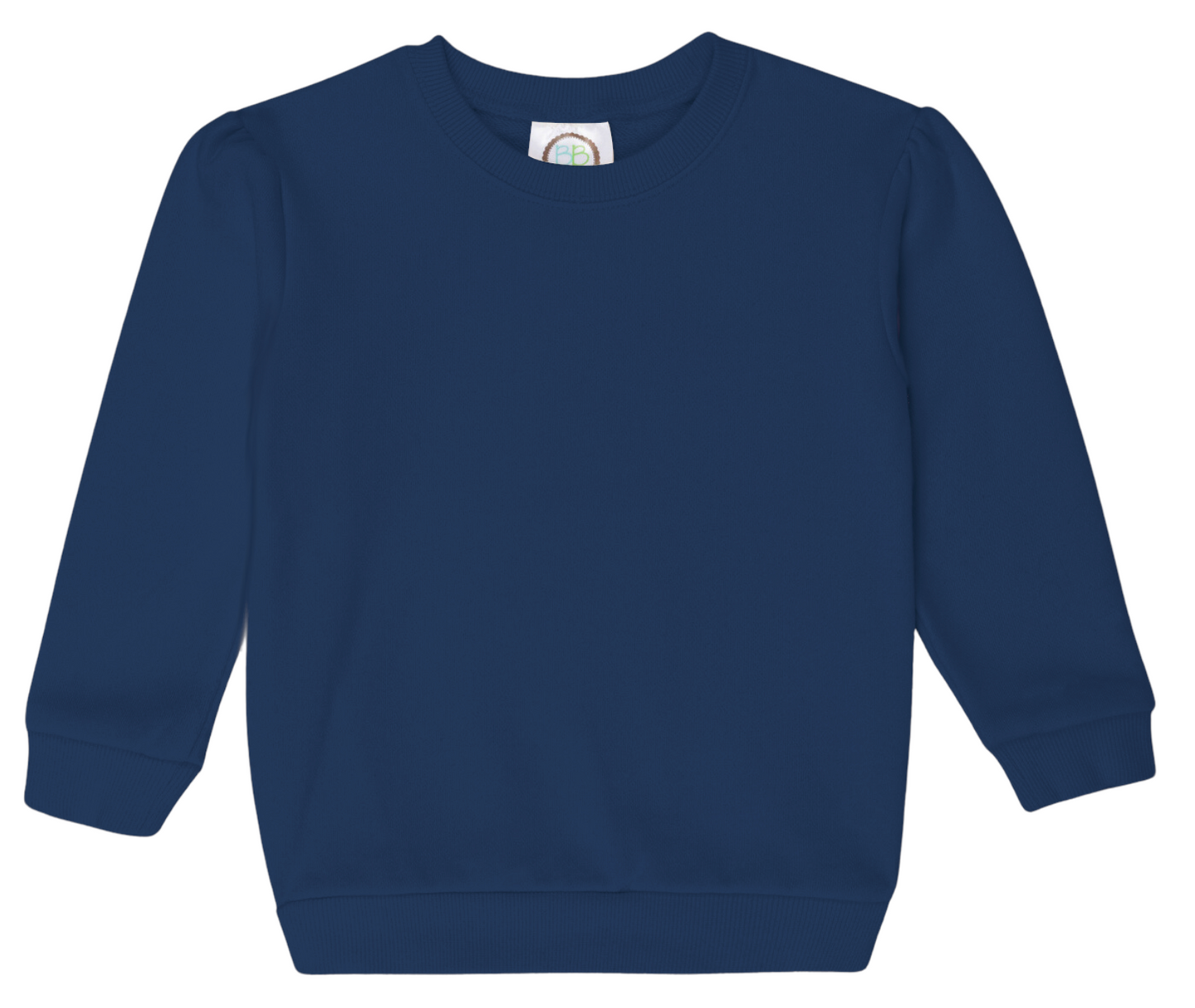 Girl's Puff Sleeve Sweatshirt
