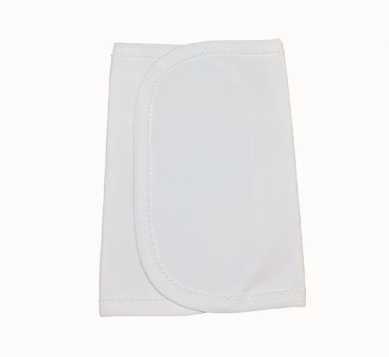 Picot-Trimmed Burp Cloths