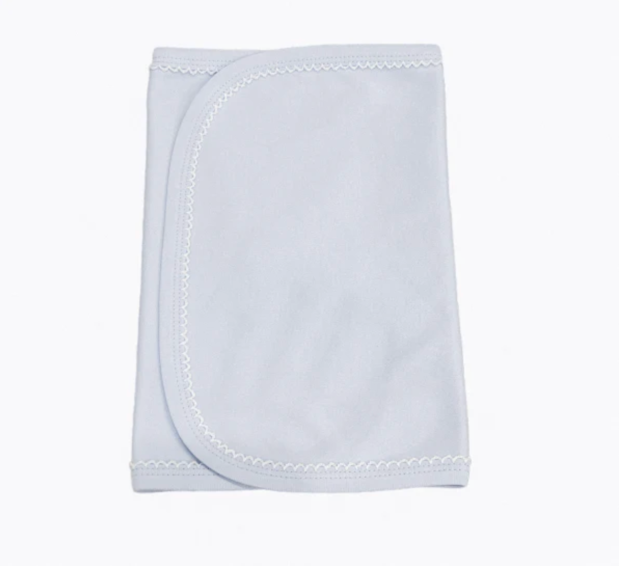 Picot-Trimmed Burp Cloths
