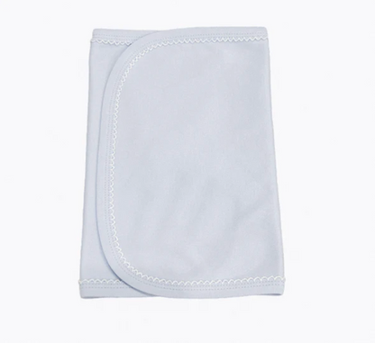 Picot-Trimmed Burp Cloths