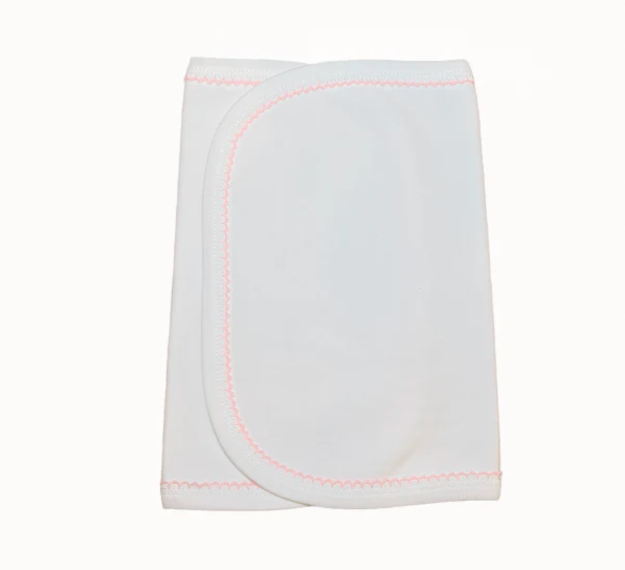 Picot-Trimmed Burp Cloths