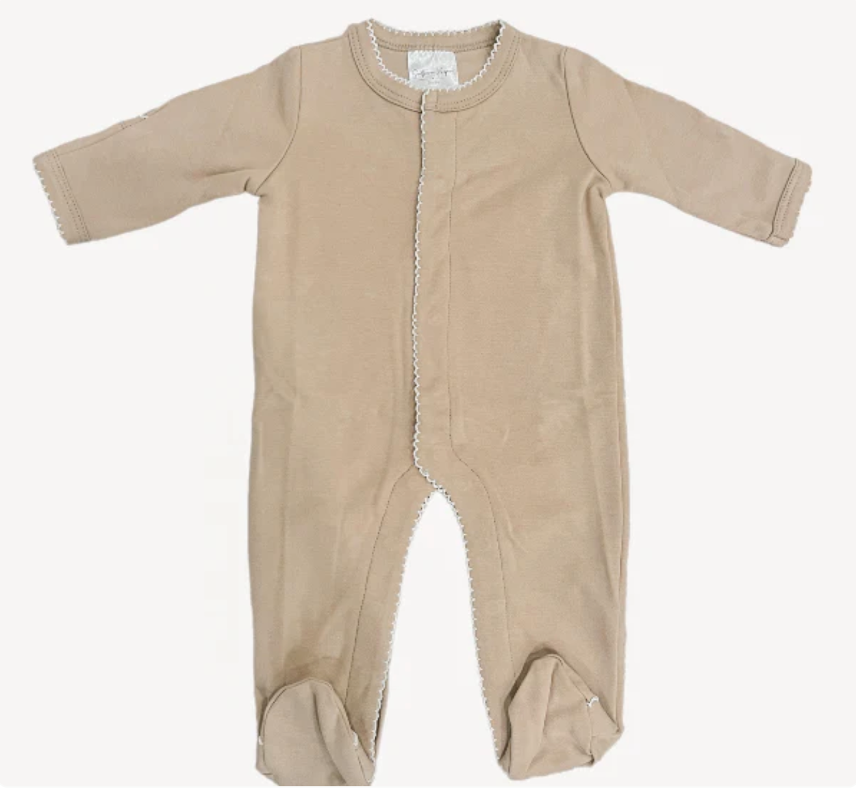 Picot-Trimmed Footies
