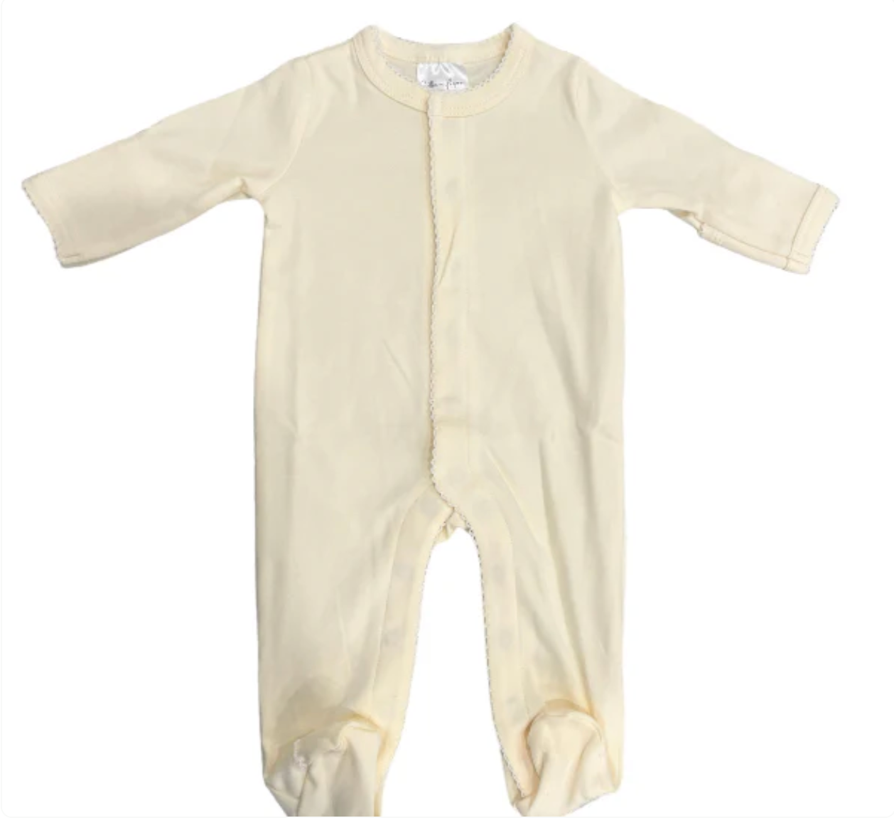 Picot-Trimmed Footies
