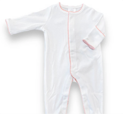 Picot-Trimmed Footies