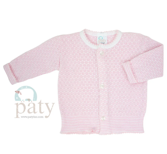 Paty Knit Cardigan - Pink