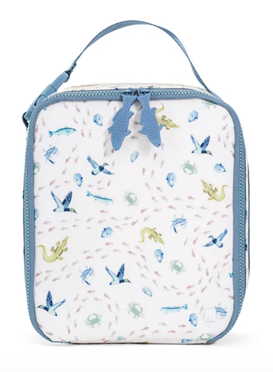 TRVL Design Insulated Lunch Bag - Coastal Tides