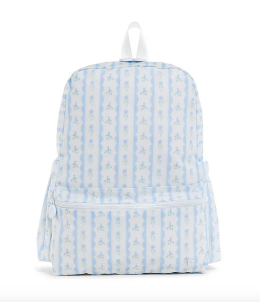 TRVL Design Backpacker - Blue Ribbon Floral