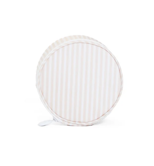 TRVL Design Jewelry/Paci Round - Pimlico Striped Sand