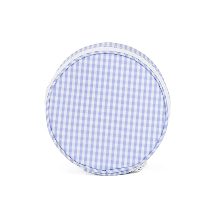 TRVL Design Jewelry/Paci Round - Gingham Lilac