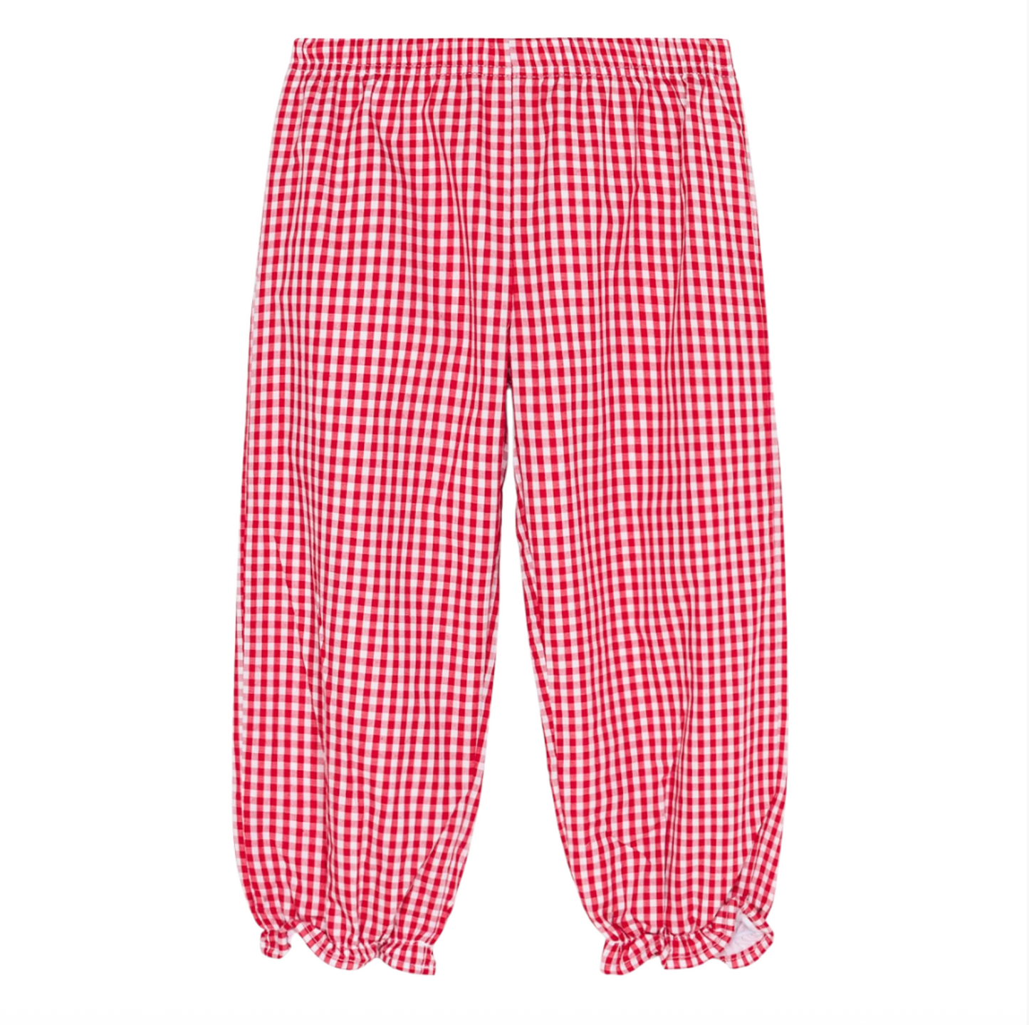 Girl's Gingham Pants