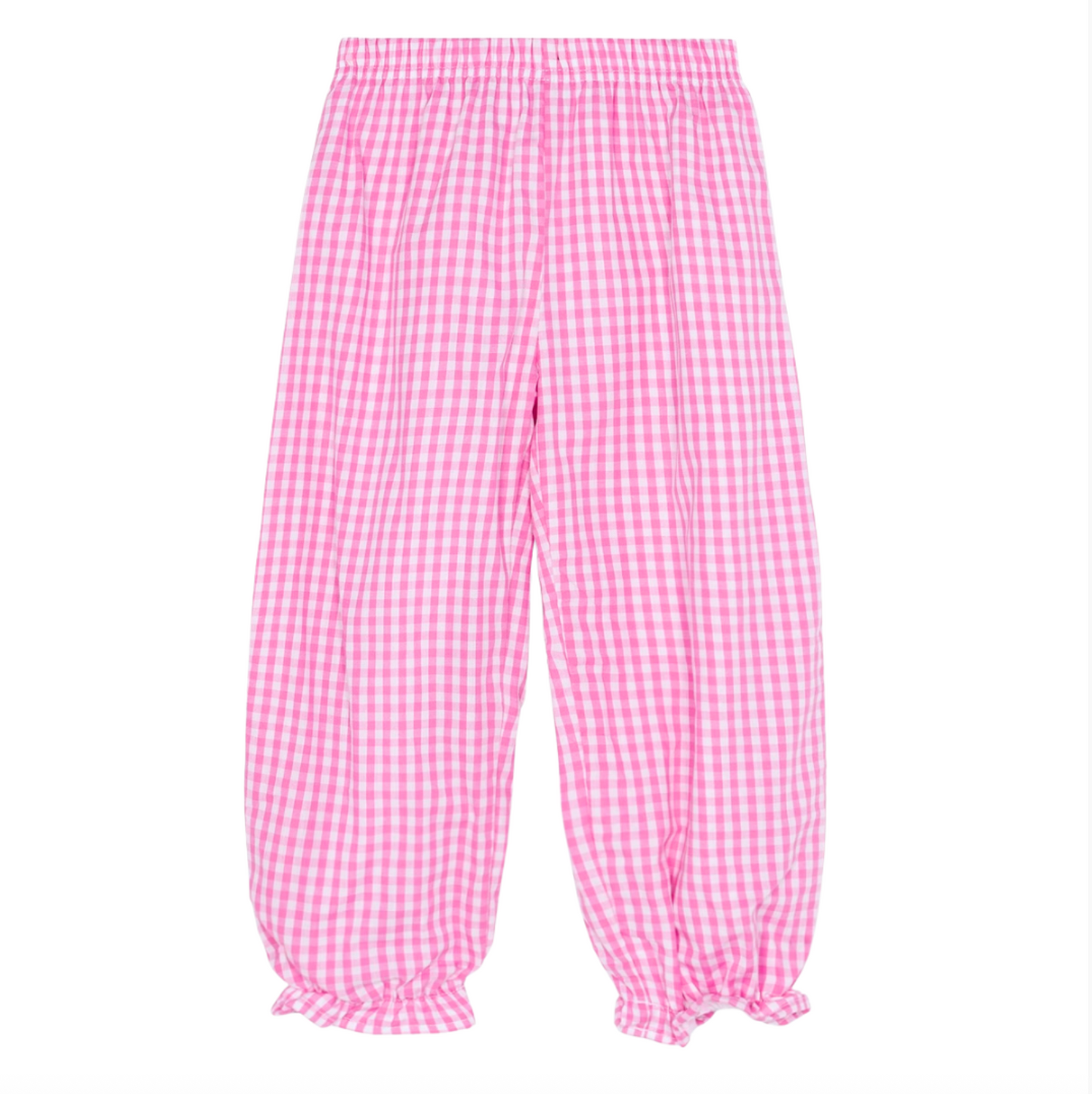 Girl's Gingham Pants