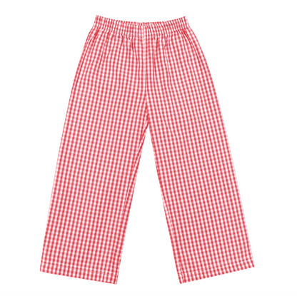 Boy's Gingham Pants