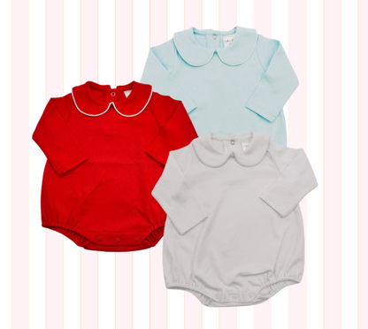 Valentine's Day - Boy's Piping Collar Bubble