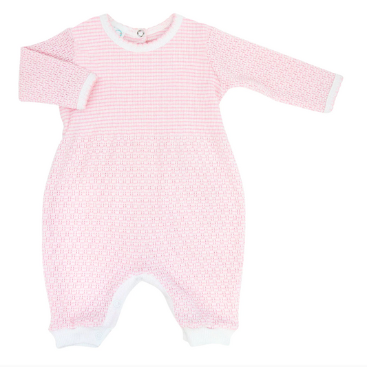 Paty Knit Romper - Pink