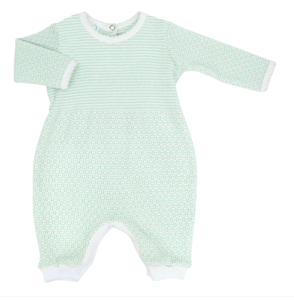 Paty Knit Romper - Mint