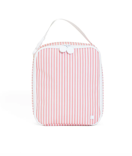 TRVL Design Insulated Lunch Bag - Pimlico Striped Dusty Rose