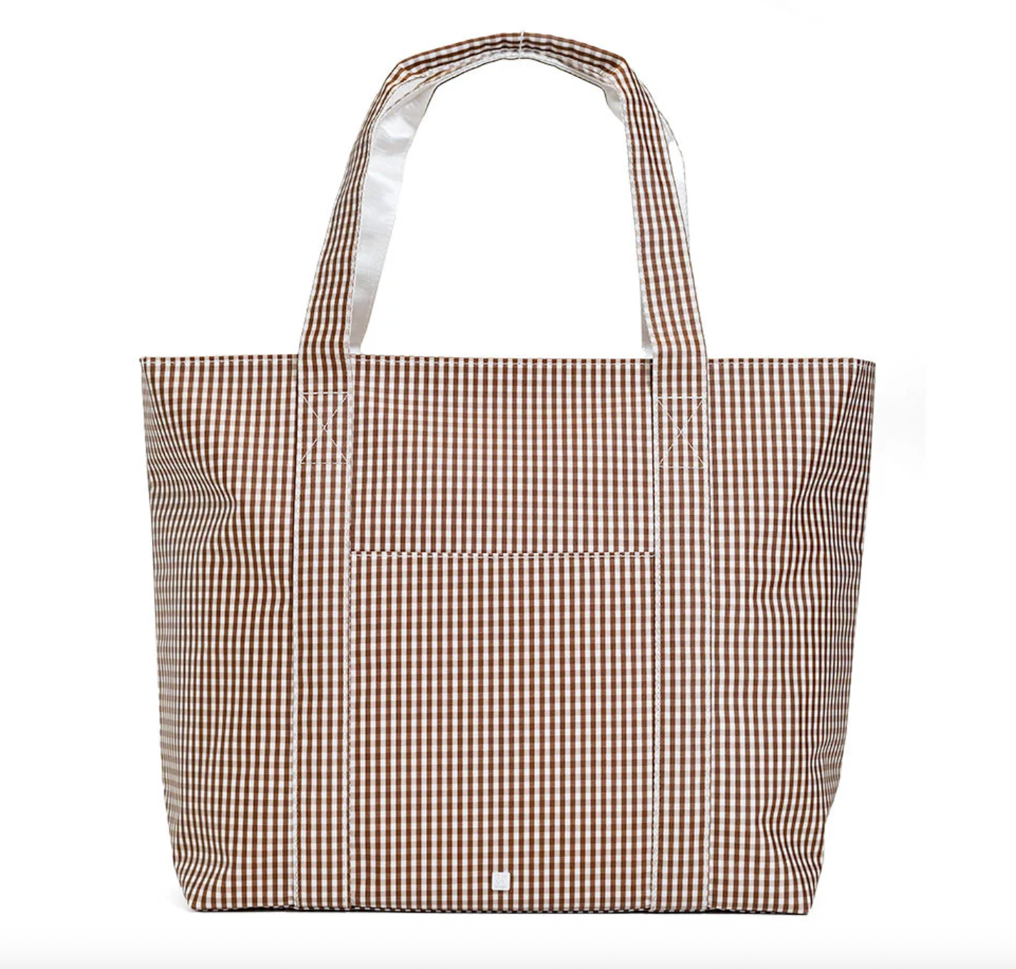 TRVL Design Jumbo Tote - Gingham Coco