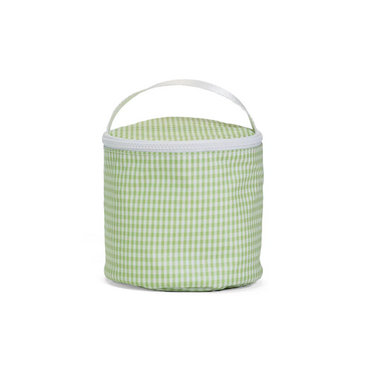 TRVL Design Insulated Snack Bag - Gingham Leaf