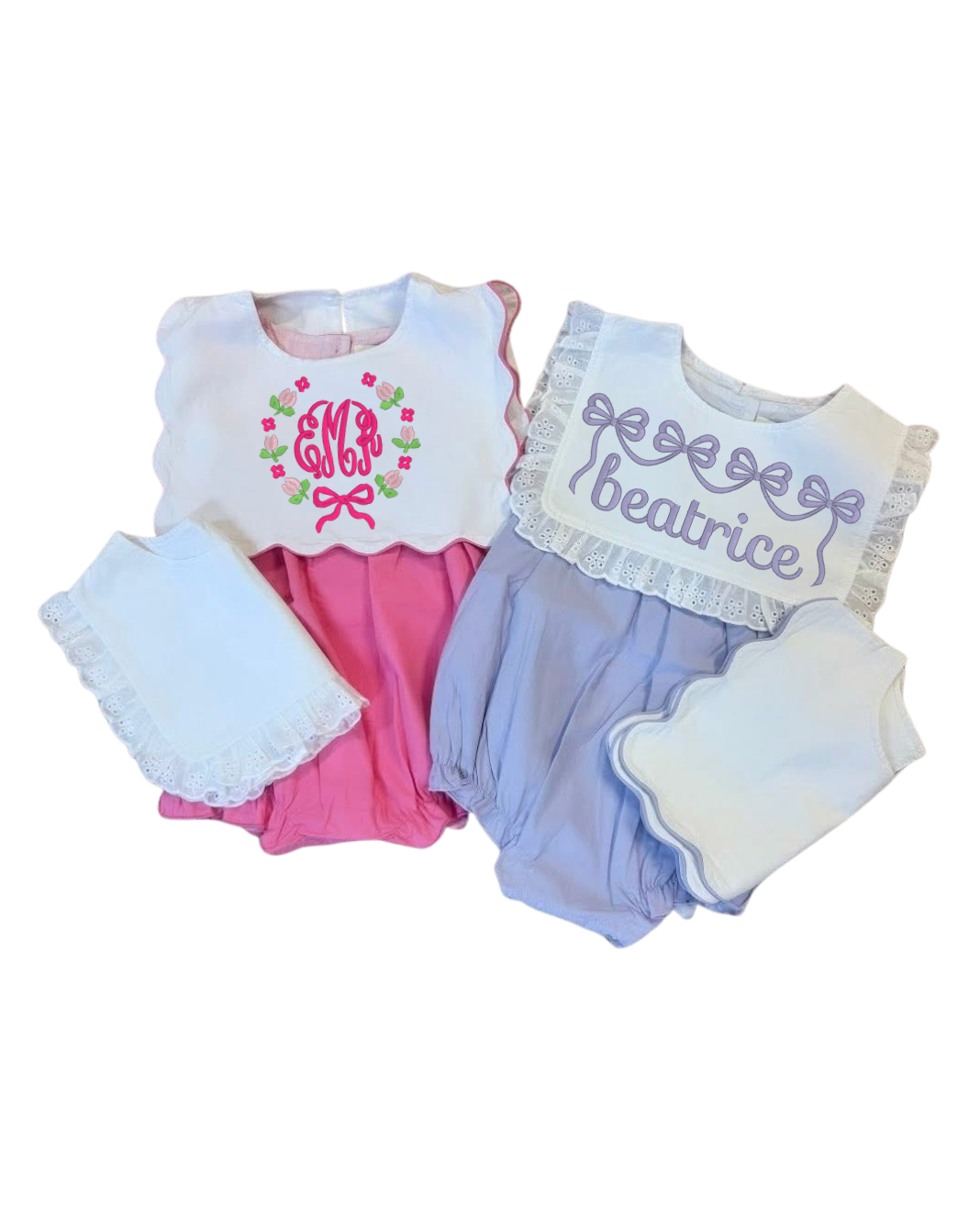 Girl's Swappable Bib Bubble