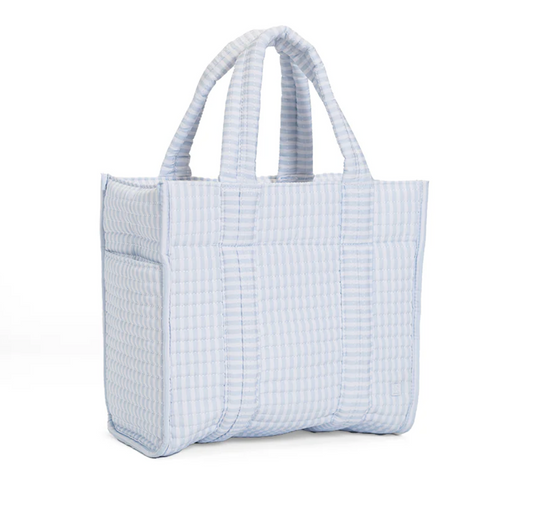 TRVL Design Mini Go Go Tote - Pimlico Striped Blue
