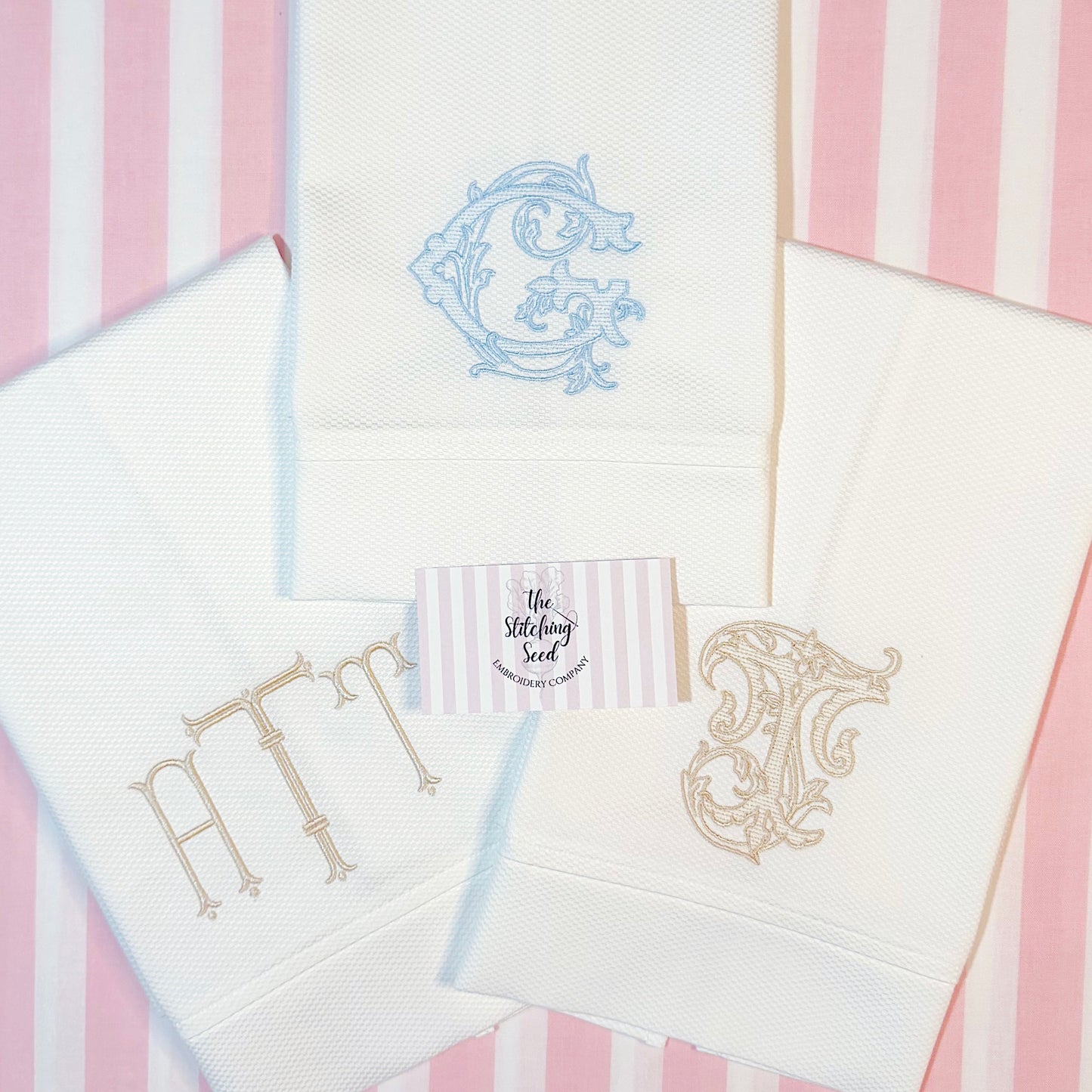 Cotton Pique Guest Towel