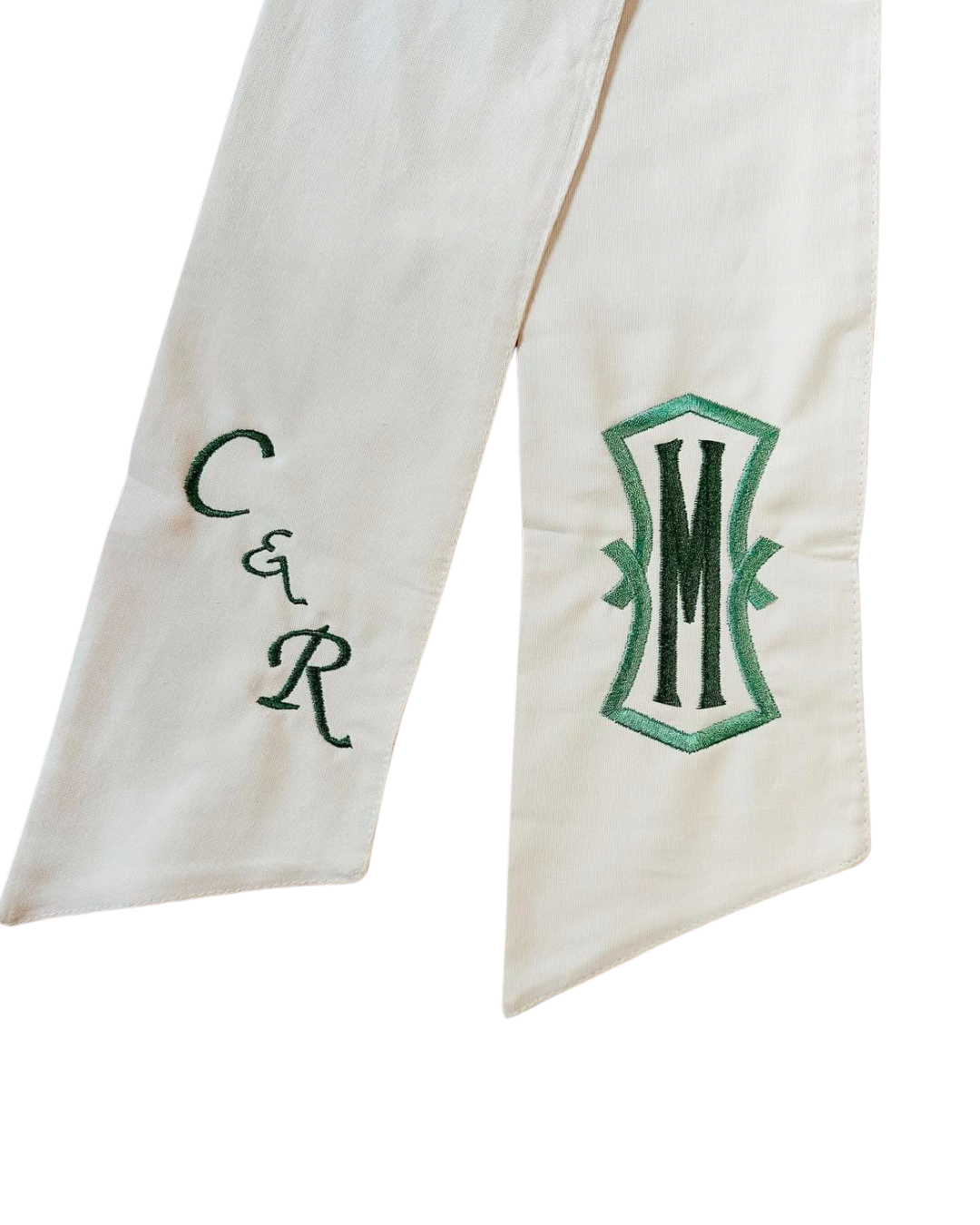Cotton Wreath Sash