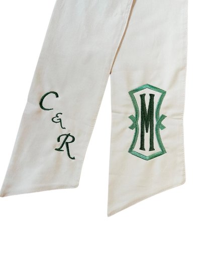 Cotton Wreath Sash